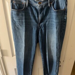 J. Crew Essential Straight Blue Jeans
